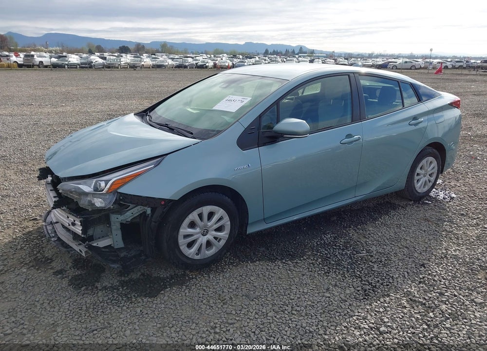 2022 TOYOTA PRIUS L VIN: JTDKAMFU3N3187067
