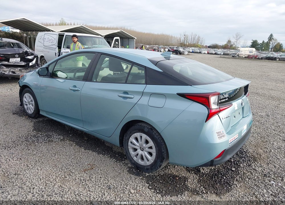2022 TOYOTA PRIUS L VIN: JTDKAMFU3N3187067