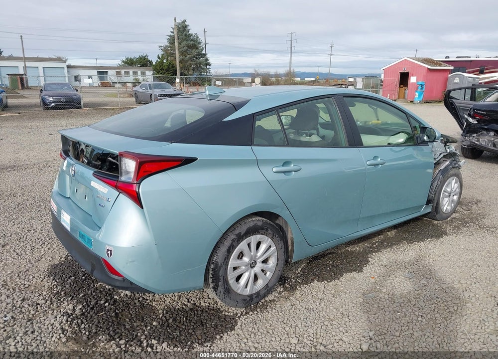 2022 TOYOTA PRIUS L VIN: JTDKAMFU3N3187067