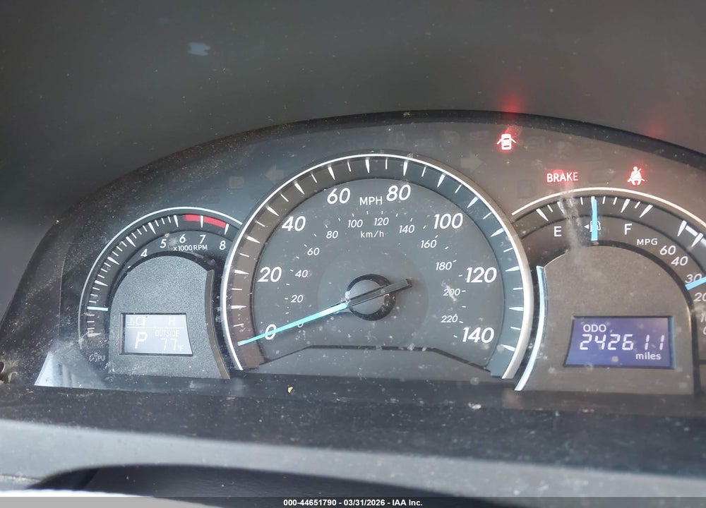 2013 TOYOTA CAMRY LE VIN: 4T1BF1FKXDU666749