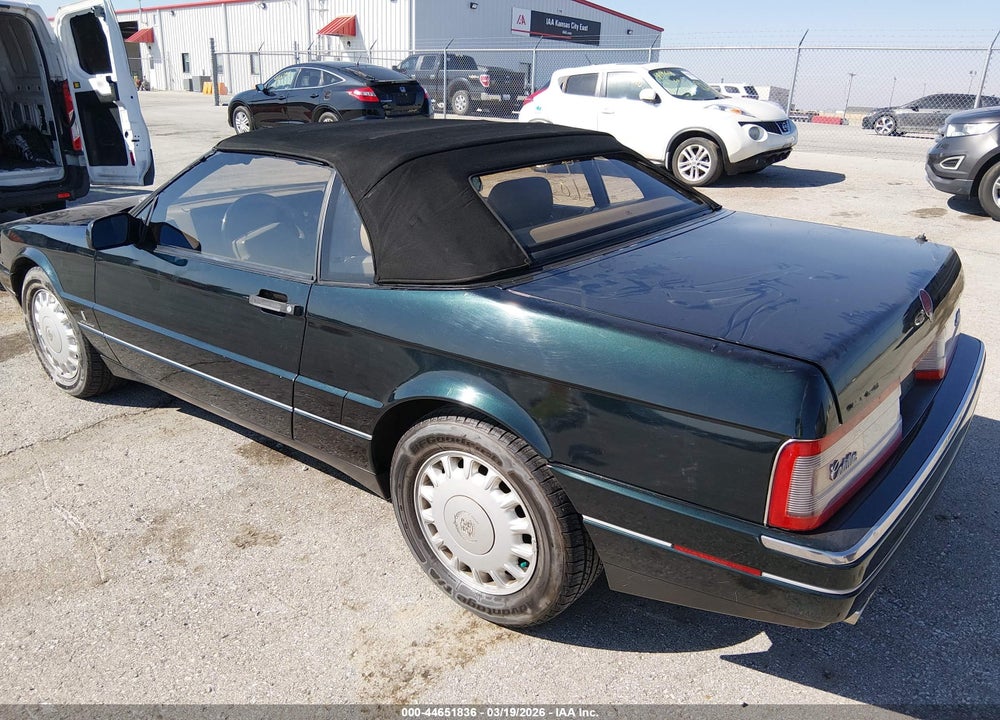 1993 CADILLAC ALLANTE VIN: 1G6VS3392PU127558