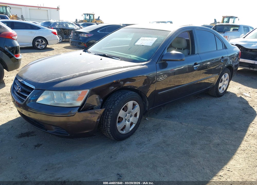 2009 HYUNDAI SONATA GLS VIN: 5NPET46C19H529494