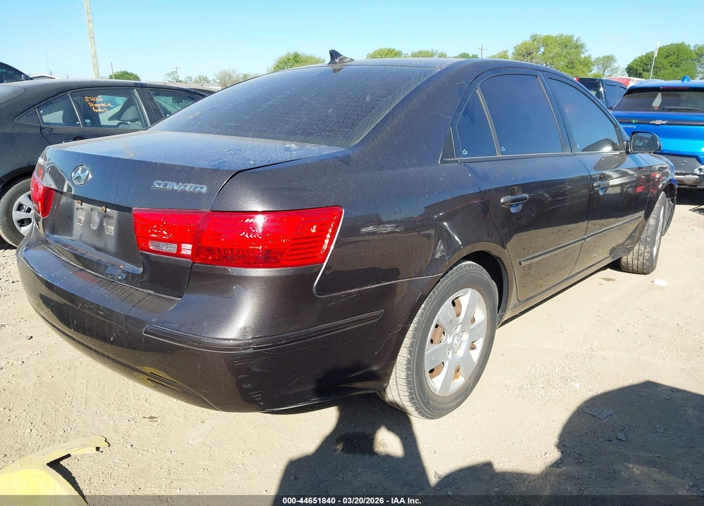 2009 HYUNDAI SONATA GLS VIN: 5NPET46C19H529494