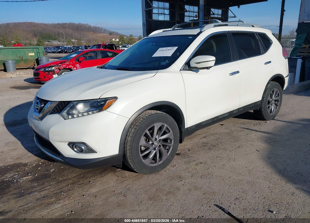 2016 NISSAN ROGUE SL VIN: 5N1AT2MV5GC917081