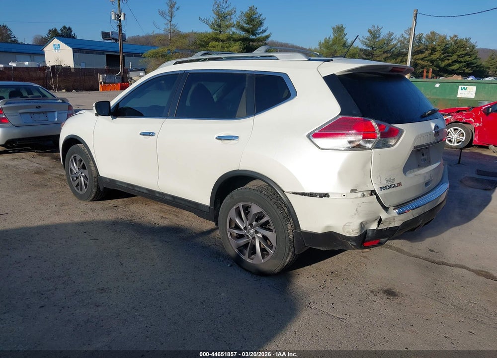 2016 NISSAN ROGUE SL VIN: 5N1AT2MV5GC917081
