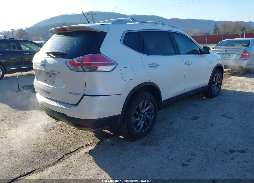 2016 NISSAN ROGUE SL VIN: 5N1AT2MV5GC917081