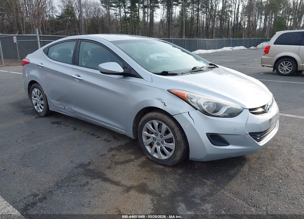 2012 HYUNDAI ELANTRA GLS VIN: 5NPDH4AE7CH068671