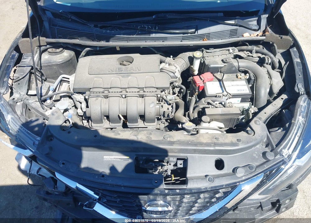 2019 NISSAN SENTRA S VIN: 3N1AB7AP2KY405324
