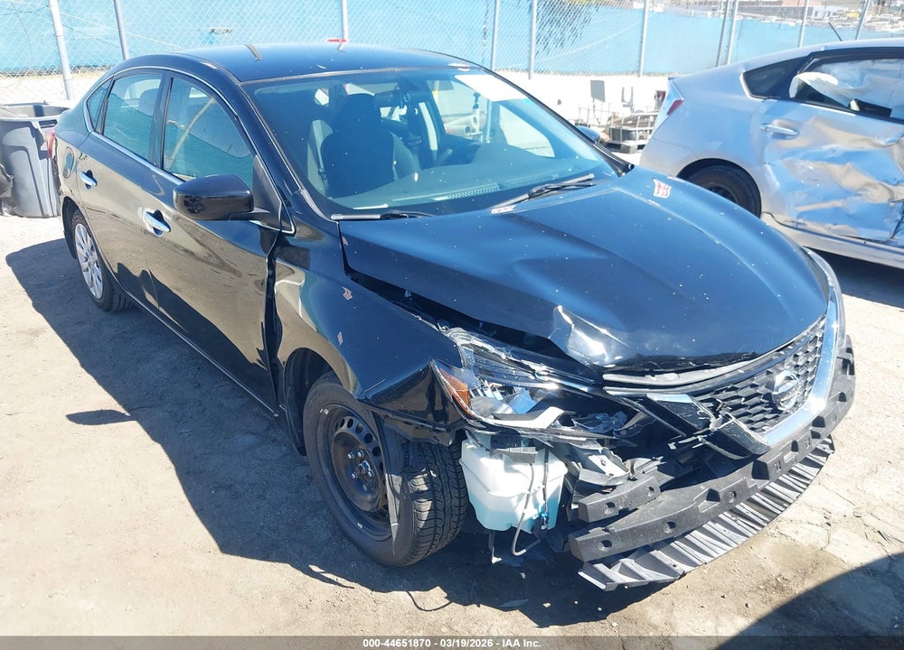 2019 NISSAN SENTRA S VIN: 3N1AB7AP2KY405324