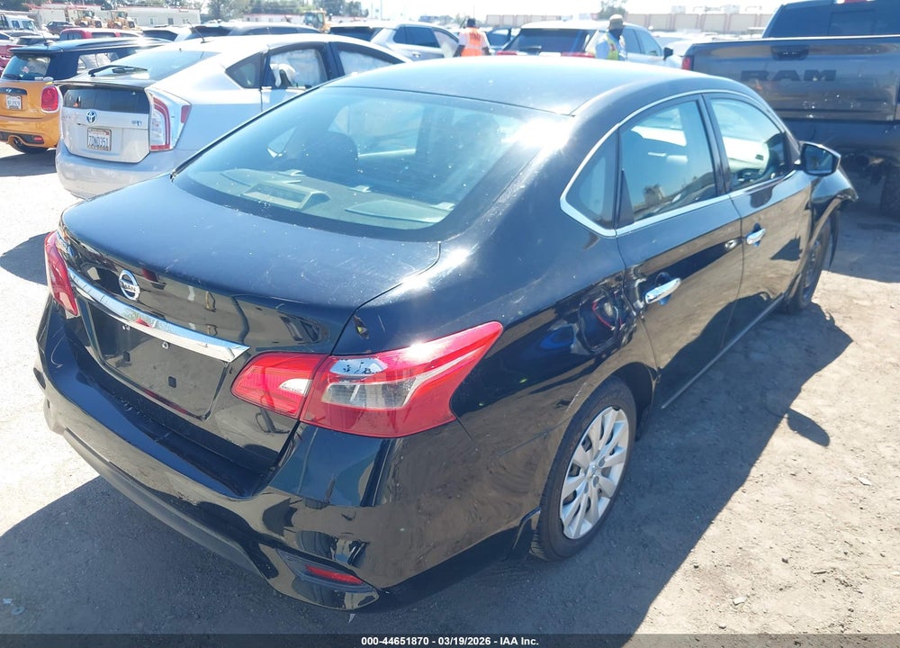 2019 NISSAN SENTRA S VIN: 3N1AB7AP2KY405324