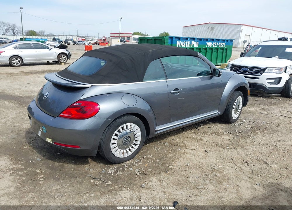 2015 VOLKSWAGEN BEETLE 1.8T VIN: 3VW517AT9FM807446