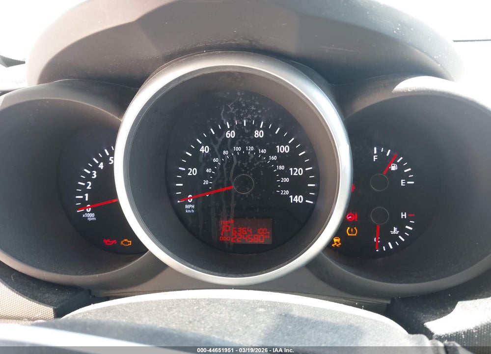 2013 KIA SOUL + VIN: KNDJT2A60D7750215