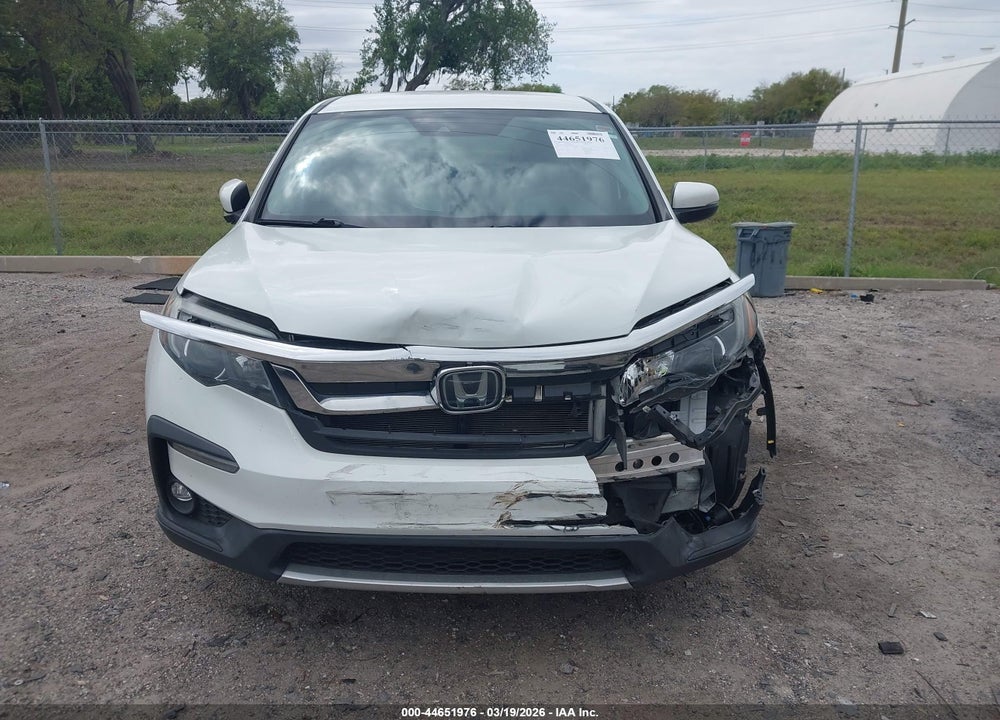 2021 HONDA PILOT 2WD EX VIN: 5FNYF5H34MB010695