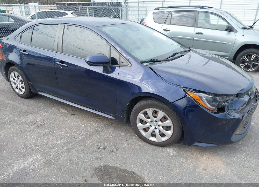 2020 TOYOTA COROLLA LE VIN: JTDEPRAE8LJ073681