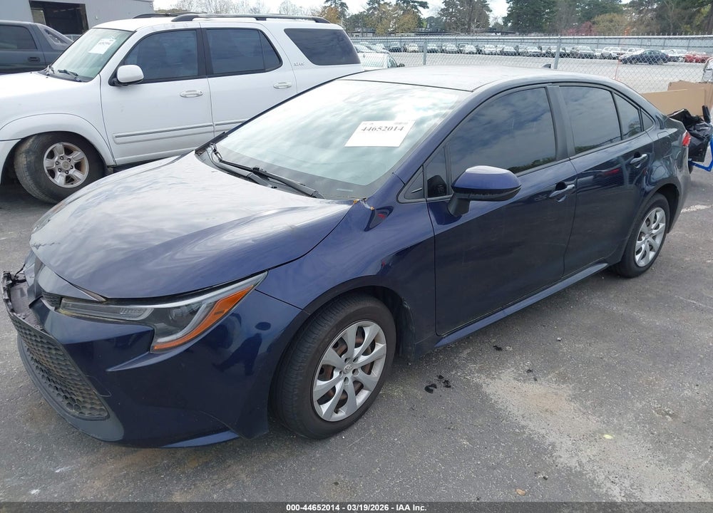 2020 TOYOTA COROLLA LE VIN: JTDEPRAE8LJ073681