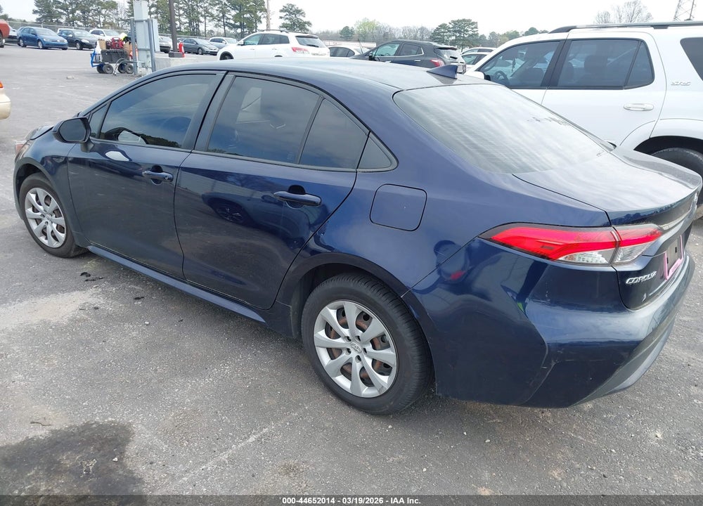 2020 TOYOTA COROLLA LE VIN: JTDEPRAE8LJ073681