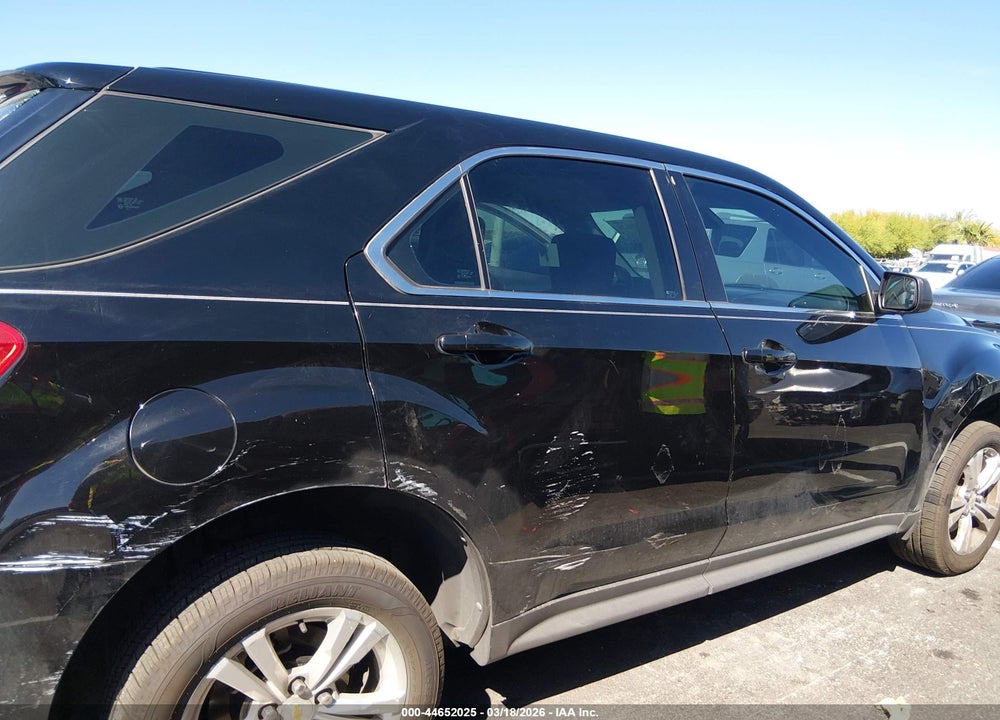 2012 CHEVROLET EQUINOX LS VIN: 2GNALBEK3C1188174