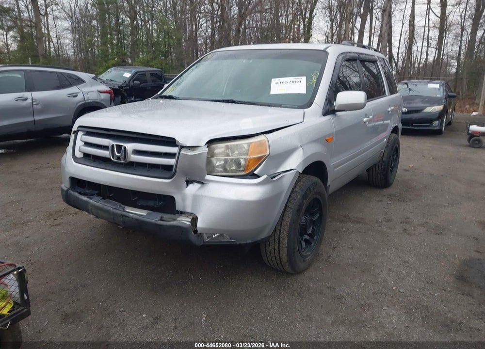 2007 HONDA PILOT EX VIN: 2HKYF184X7H516927