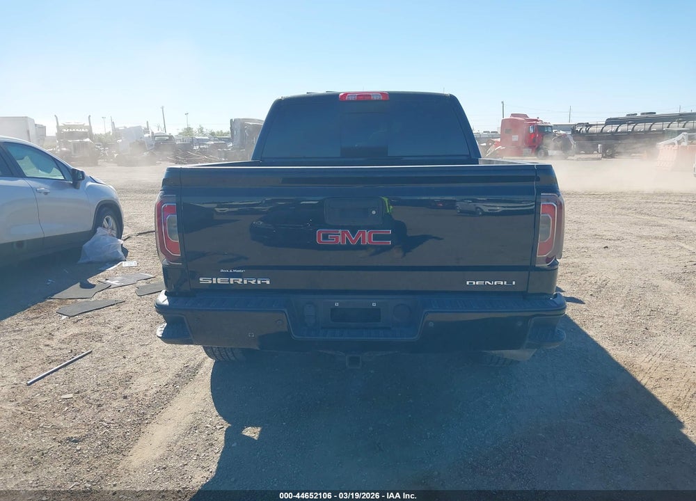 2017 GMC SIERRA 1500 DENALI VIN: 3GTU2PEJXHG229167