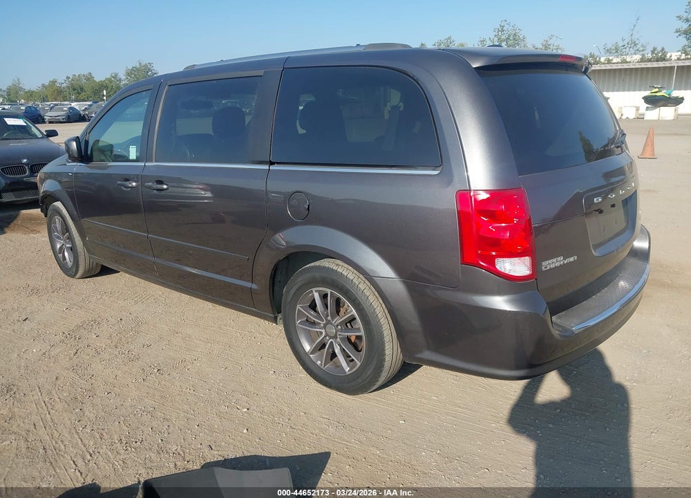 2017 DODGE GRAND CARAVAN SXT VIN: 2C4RDGCG7HR828383