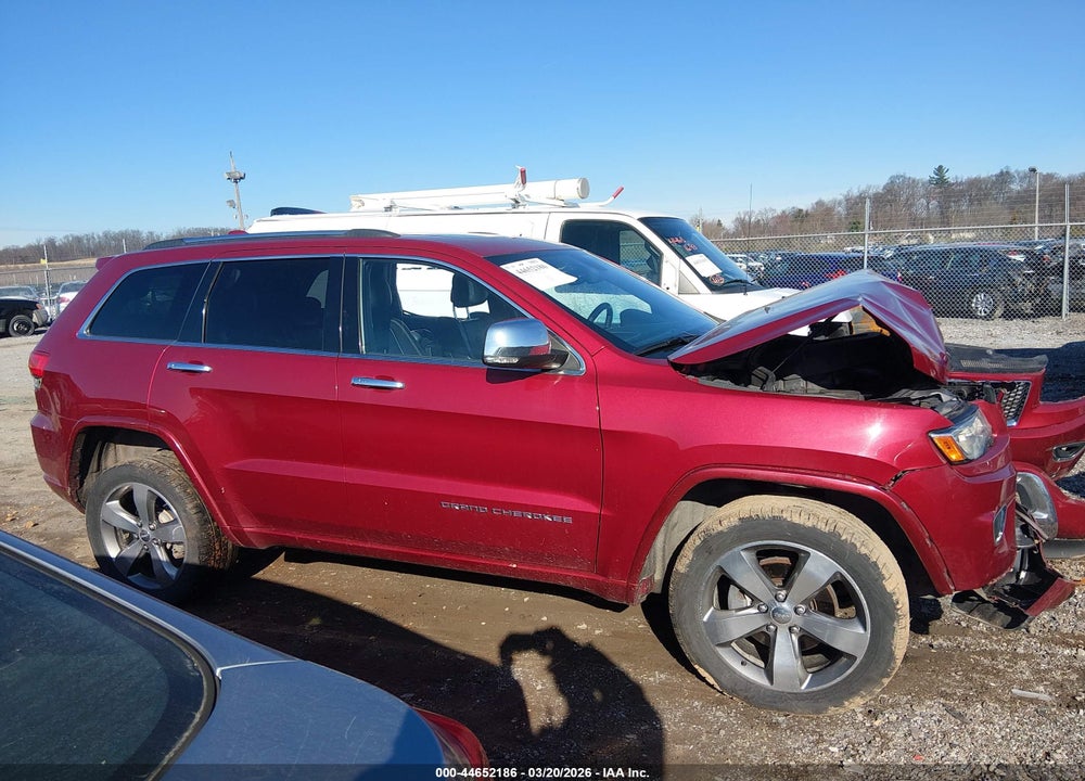 2014 JEEP GRAND CHEROKEE OVERLAND VIN: 1C4RJFCG8EC474378