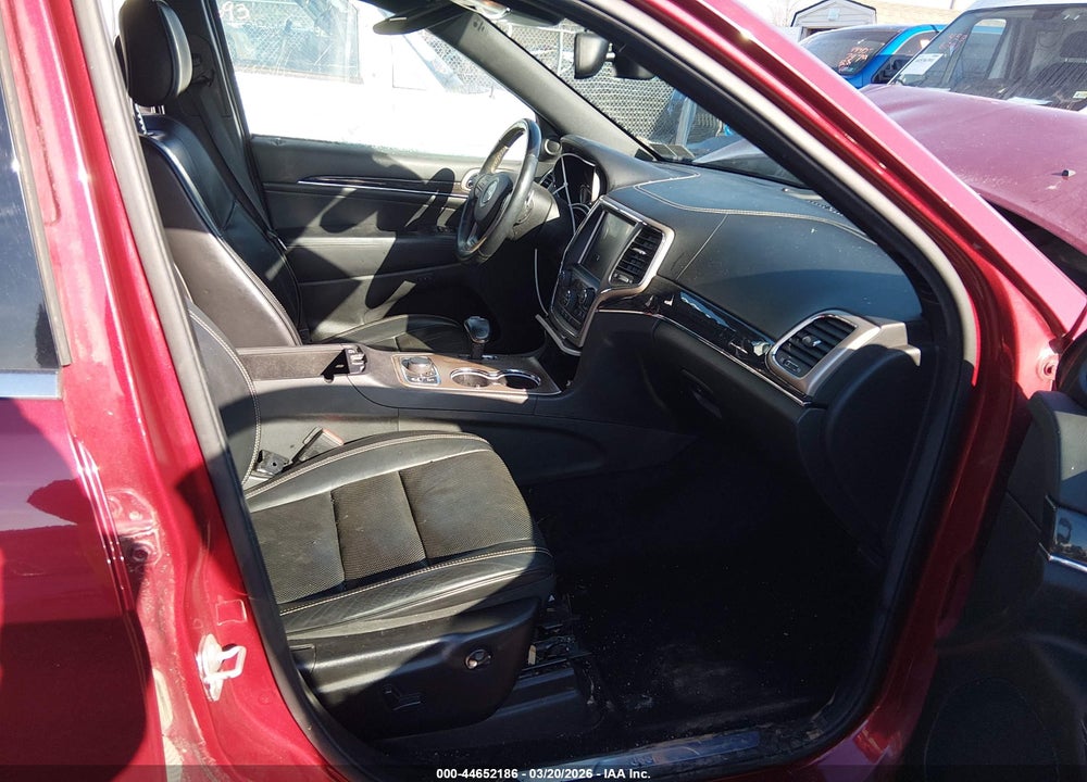 2014 JEEP GRAND CHEROKEE OVERLAND VIN: 1C4RJFCG8EC474378