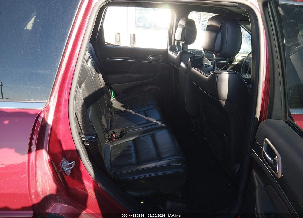 2014 JEEP GRAND CHEROKEE OVERLAND VIN: 1C4RJFCG8EC474378