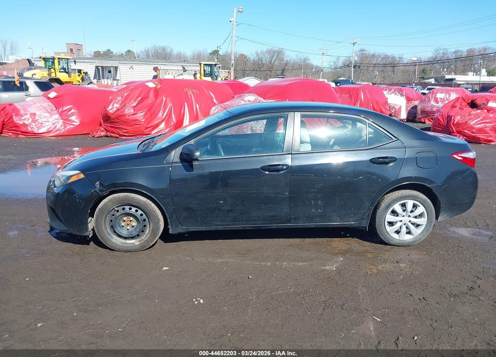 2014 TOYOTA COROLLA LE VIN: 2T1BURHE3EC035730