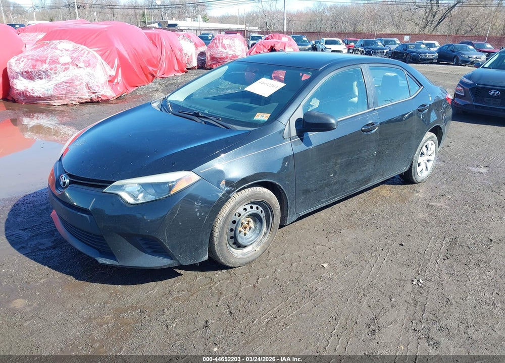 2014 TOYOTA COROLLA LE VIN: 2T1BURHE3EC035730