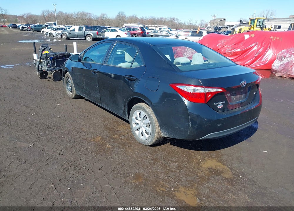 2014 TOYOTA COROLLA LE VIN: 2T1BURHE3EC035730