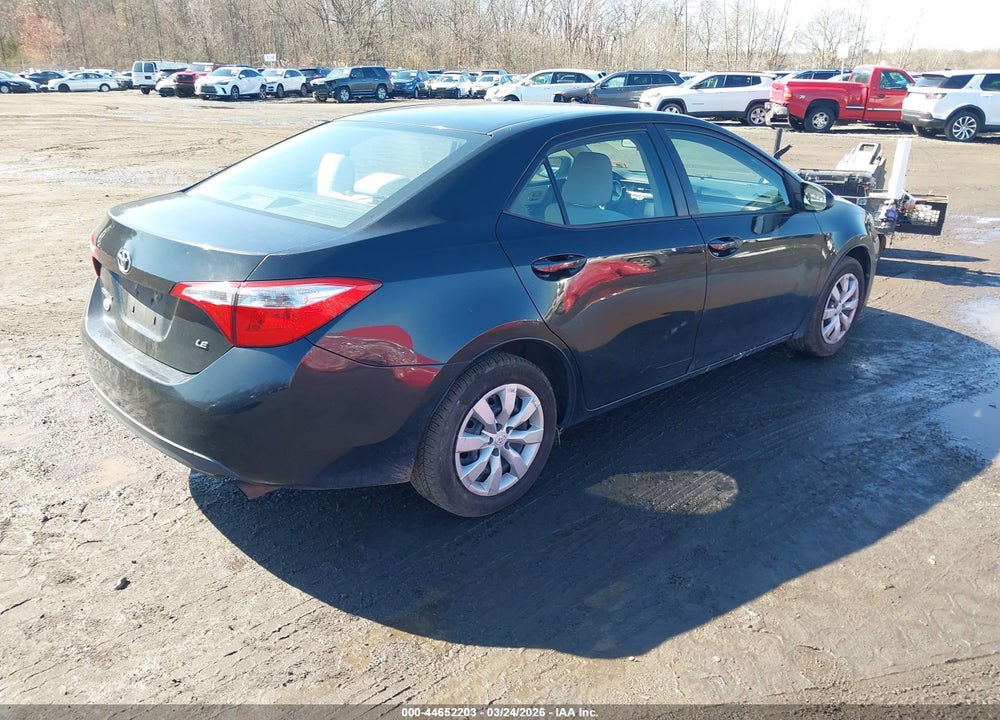 2014 TOYOTA COROLLA LE VIN: 2T1BURHE3EC035730