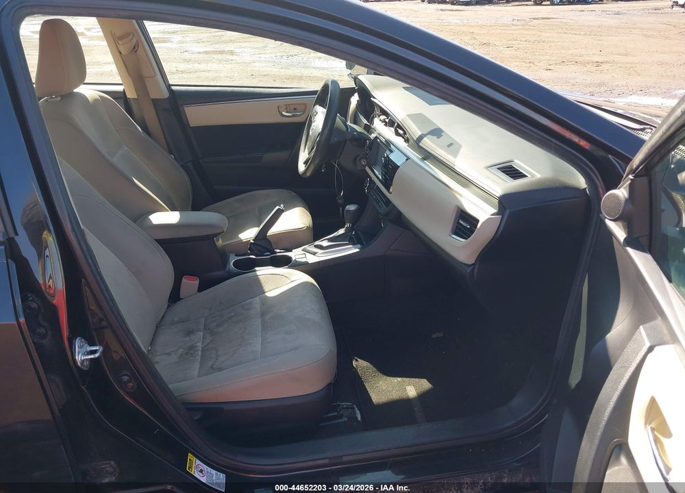 2014 TOYOTA COROLLA LE VIN: 2T1BURHE3EC035730