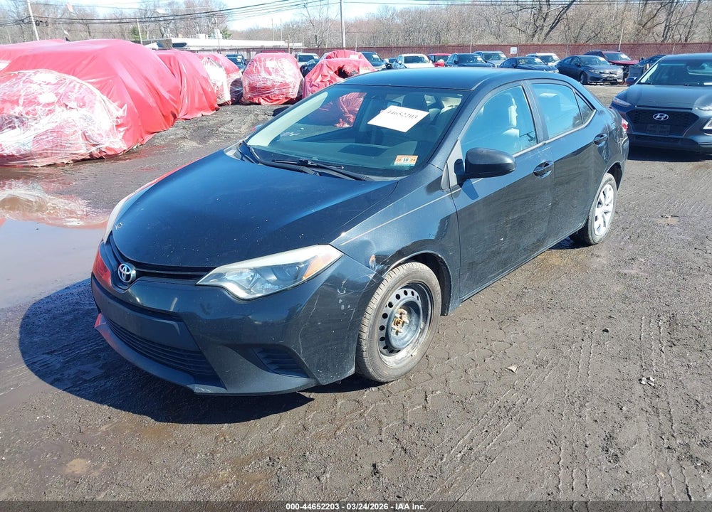 2014 TOYOTA COROLLA LE VIN: 2T1BURHE3EC035730