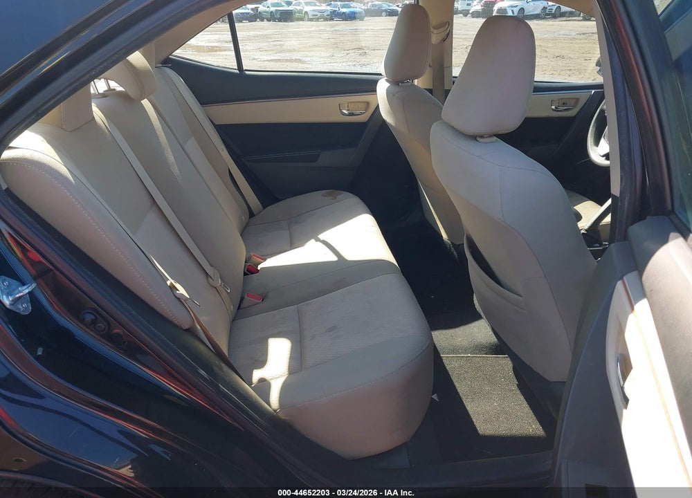 2014 TOYOTA COROLLA LE VIN: 2T1BURHE3EC035730