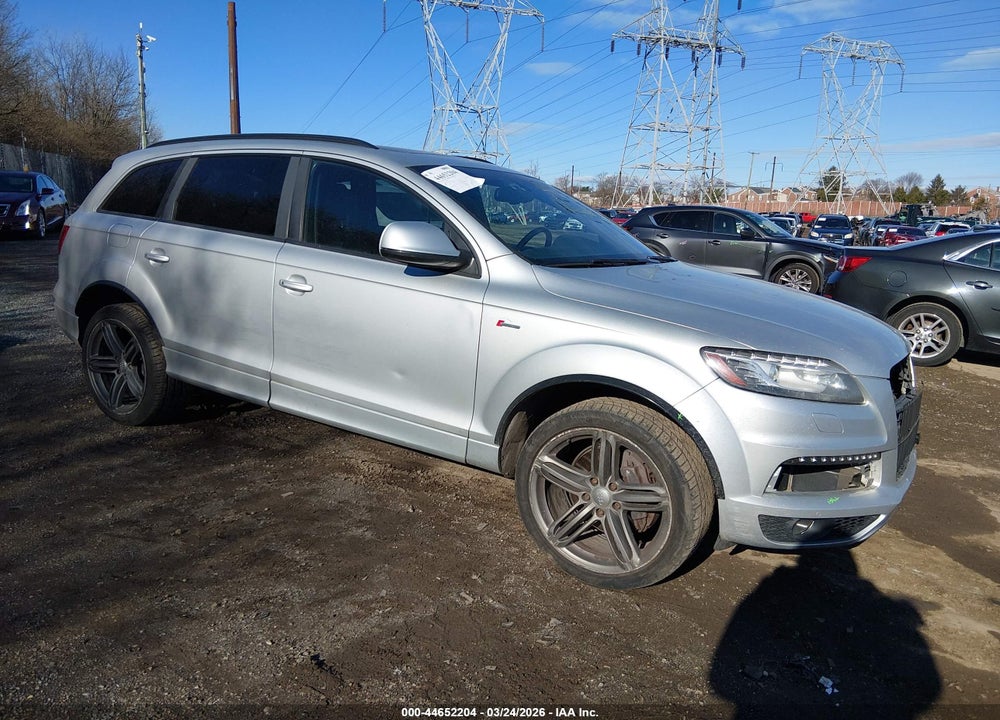 2012 AUDI Q7 3.0T S LINE PRESTIGE VIN: WA1DGBFE1CD005145