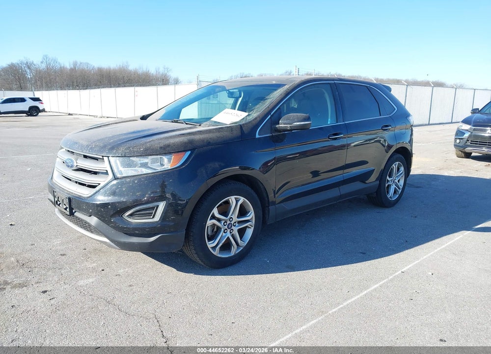 2016 FORD EDGE TITANIUM VIN: 2FMPK4K92GBB99293