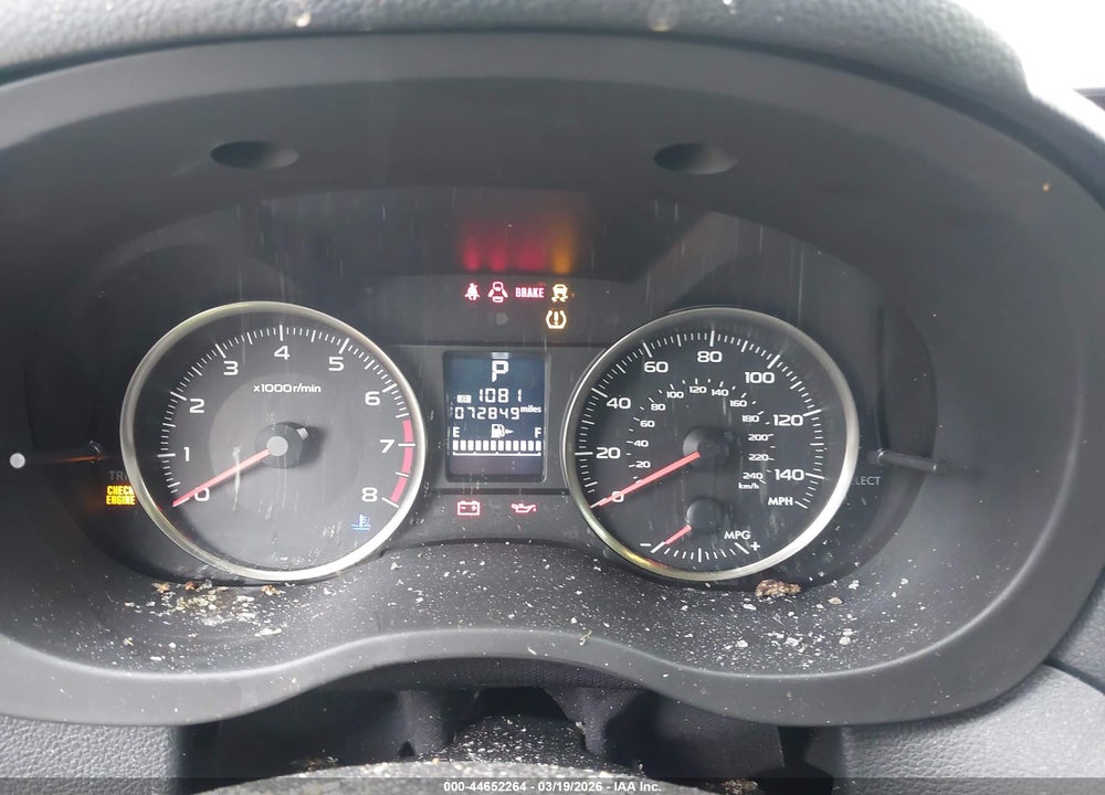2016 SUBARU IMPREZA 2.0I PREMIUM VIN: JF1GJAB6XGH012533