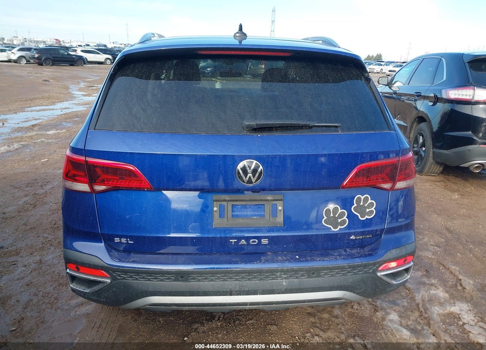 2023 VOLKSWAGEN TAOS 1.5T SEL VIN: 3VV2X7B21PM305527