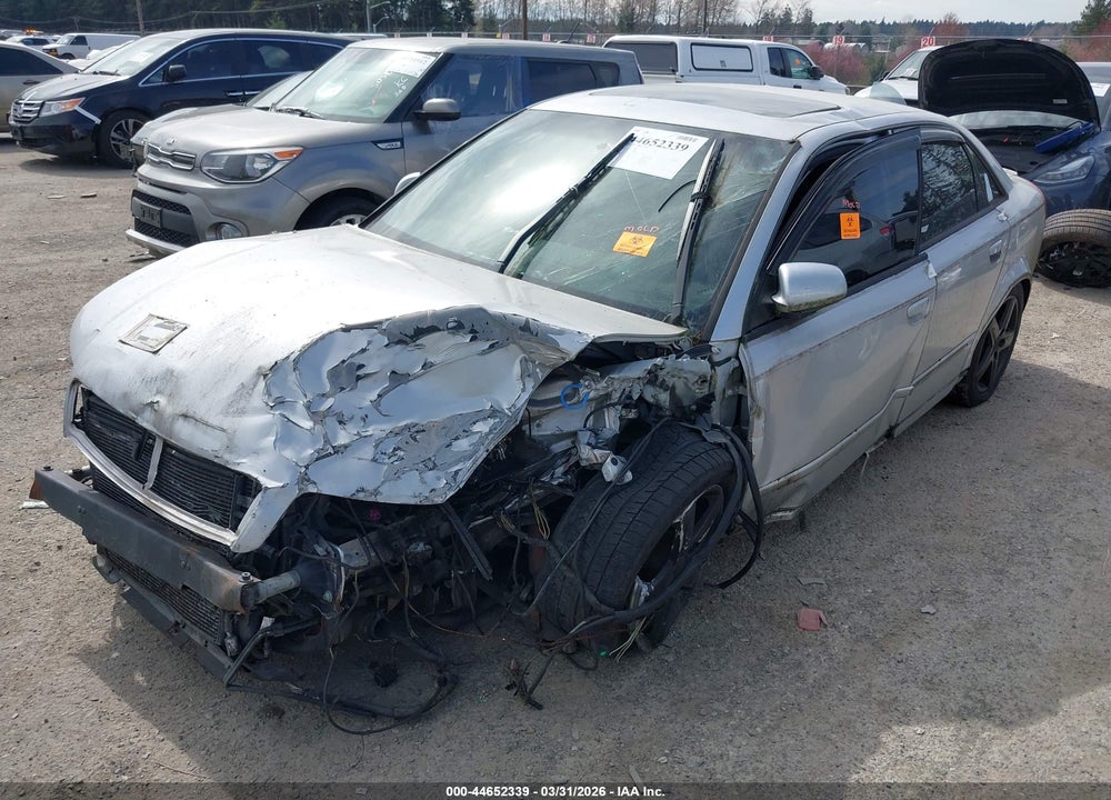 2002 AUDI A4 1.8T VIN: WAULC68E52A313482