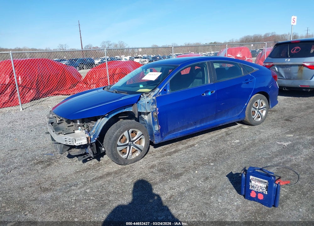 2016 HONDA CIVIC LX VIN: 19XFC2F54GE220405