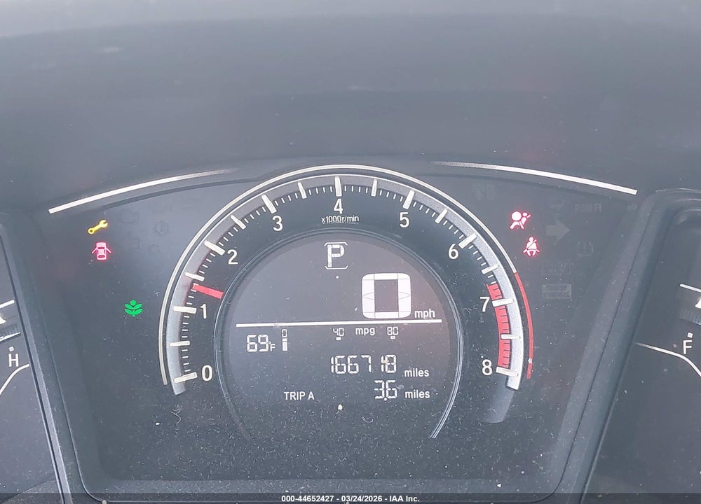 2016 HONDA CIVIC LX VIN: 19XFC2F54GE220405