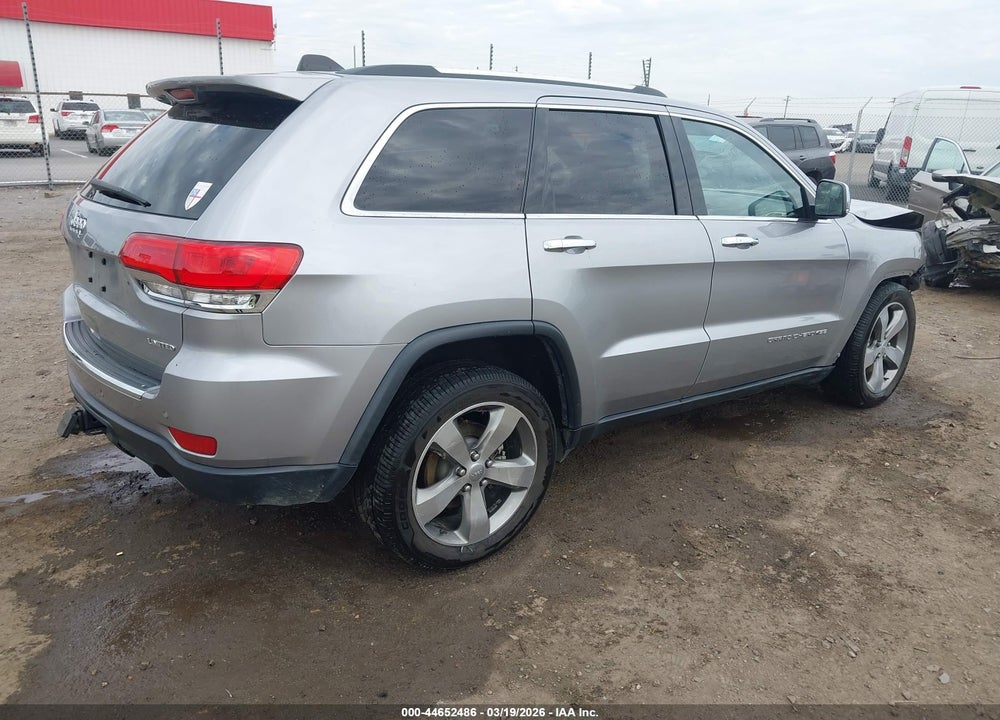 2014 JEEP GRAND CHEROKEE LIMITED VIN: 1C4RJFBM4EC315610