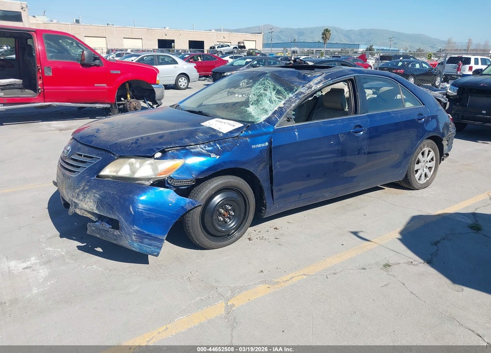 2007 TOYOTA CAMRY HYBRID VIN: JTNBB46K673020857