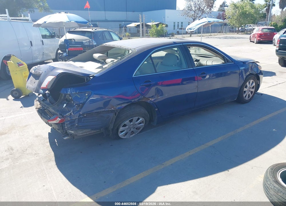 2007 TOYOTA CAMRY HYBRID VIN: JTNBB46K673020857