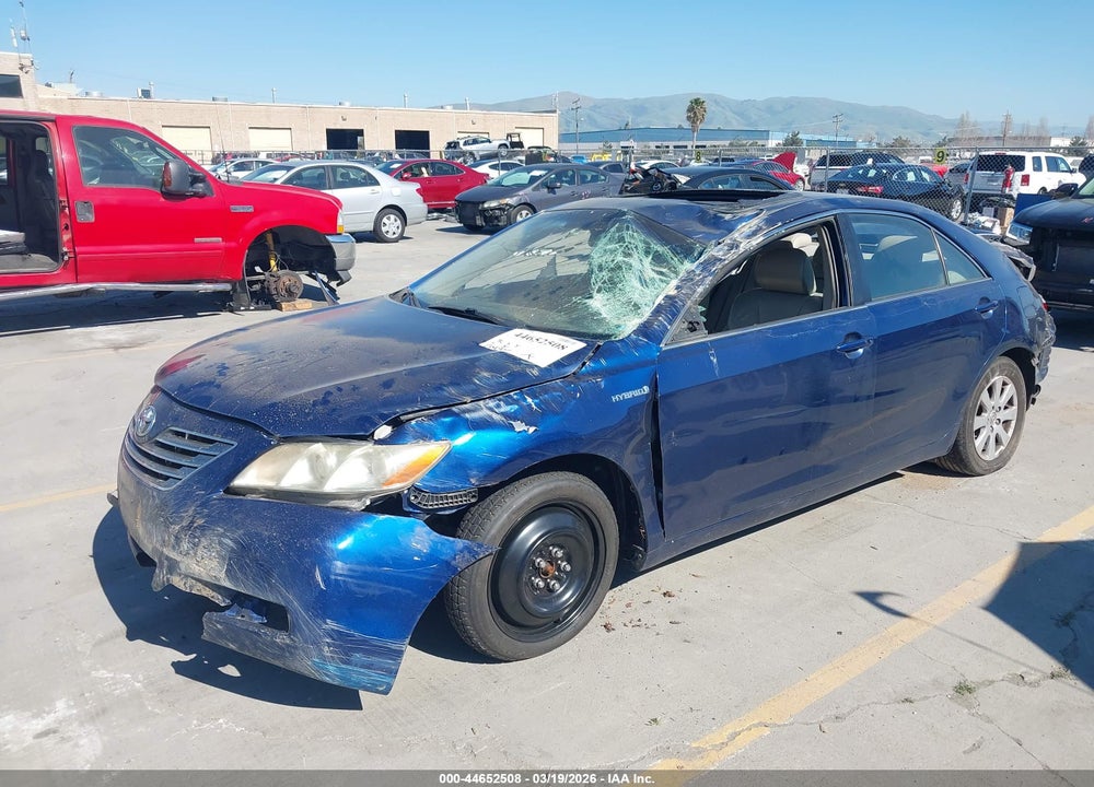 2007 TOYOTA CAMRY HYBRID VIN: JTNBB46K673020857