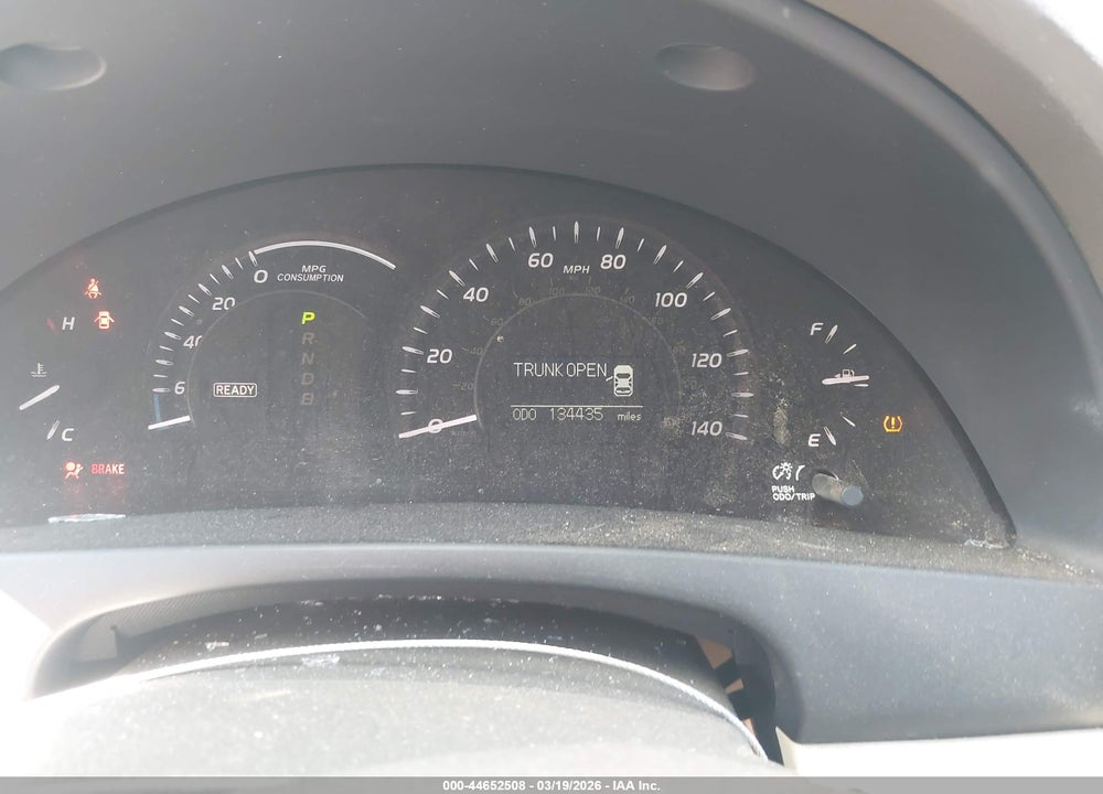 2007 TOYOTA CAMRY HYBRID VIN: JTNBB46K673020857
