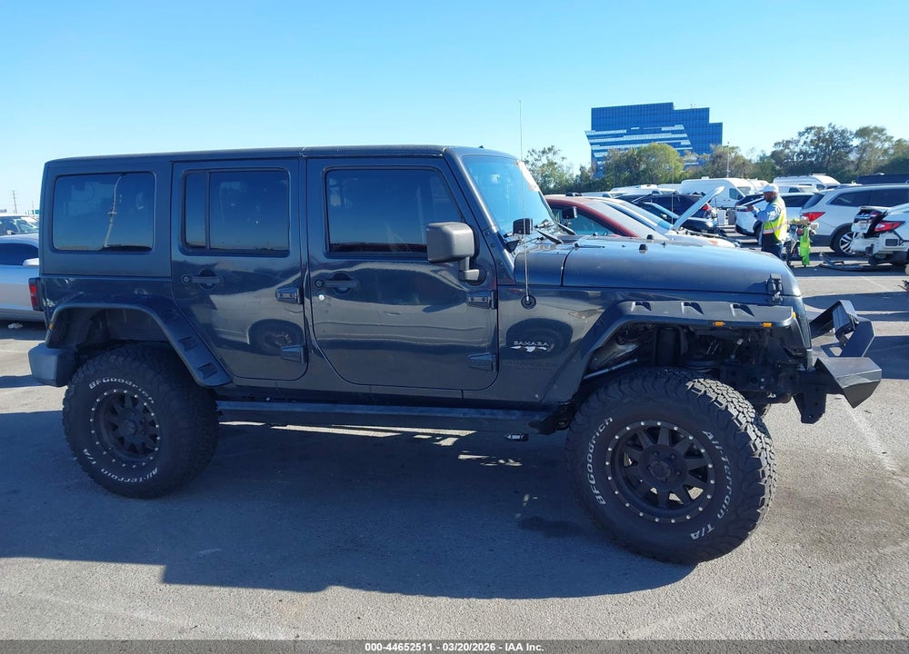 2016 JEEP WRANGLER UNLIMITED SAHARA VIN: 1C4BJWEG6GL275203