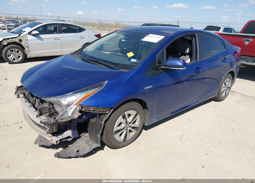 2017 TOYOTA PRIUS THREE VIN: JTDKARFU1H3539435