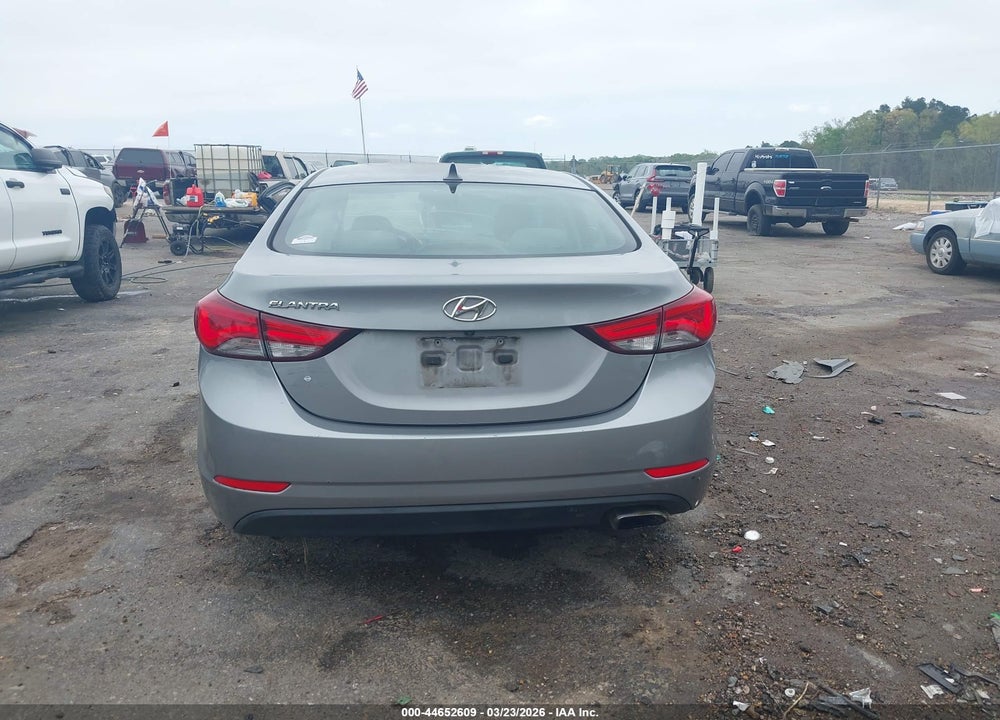 2014 HYUNDAI ELANTRA SPORT VIN: KMHDH4AH6EU063217