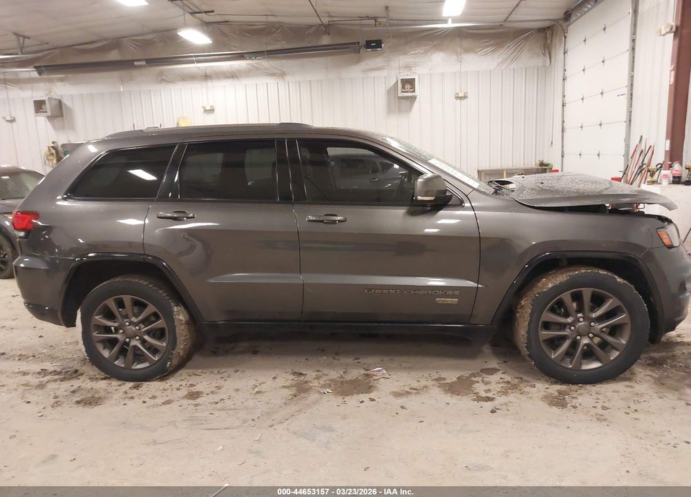 2016 JEEP GRAND CHEROKEE LIMITED 75TH ANNIVERSARY VIN: 1C4RJFBG0GC334023